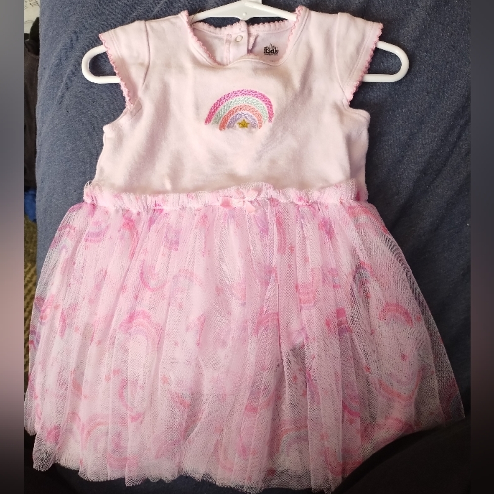 Kids headquarters Rainbow Tulle Dress